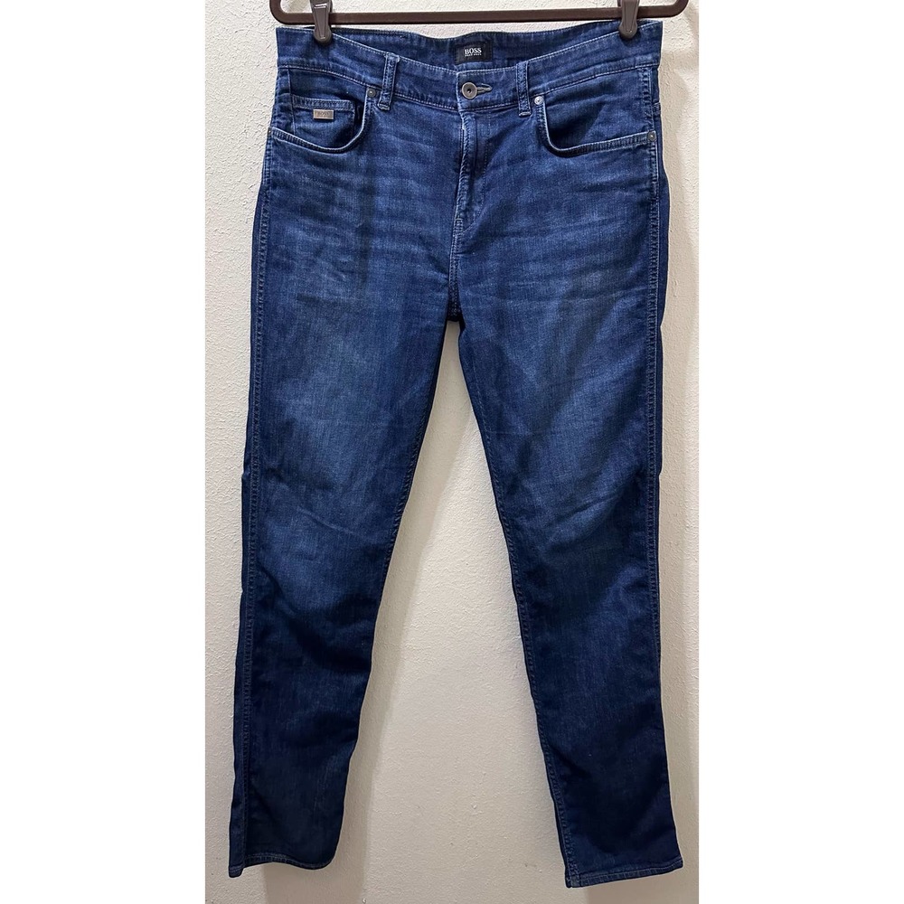Boss Hugo Boss Men’s Jeans Size 33x32 (32x30.5) Stretch Straight Leg